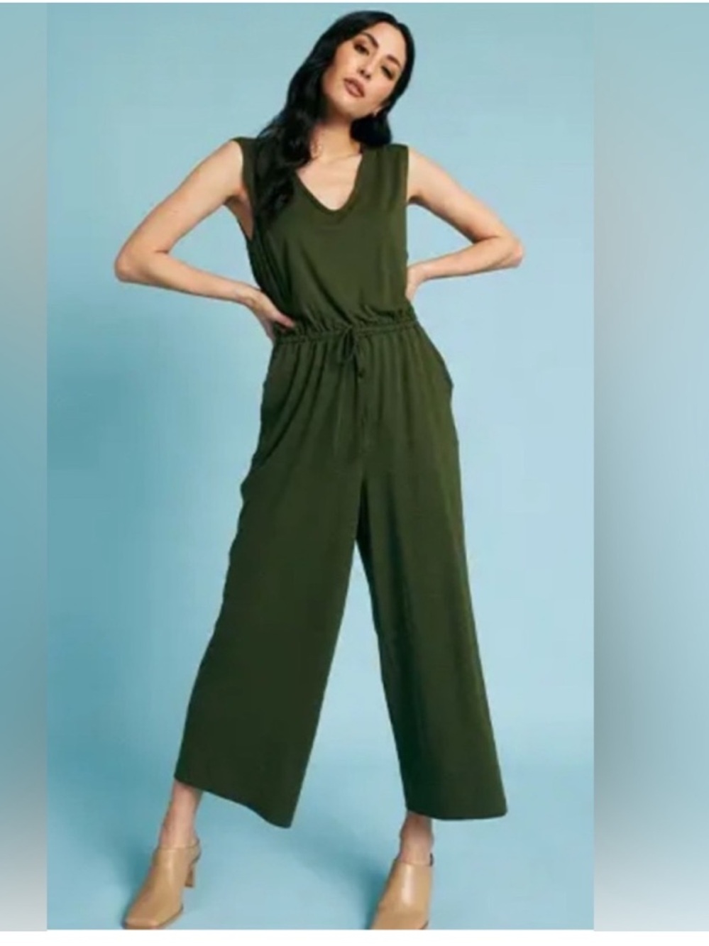 Kit And Ace At Ease Wide Leg Jumpsuit Romper